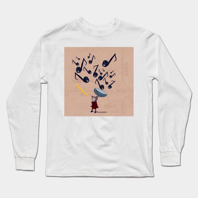 rain check Long Sleeve T-Shirt by Beni-Shoga-Ink